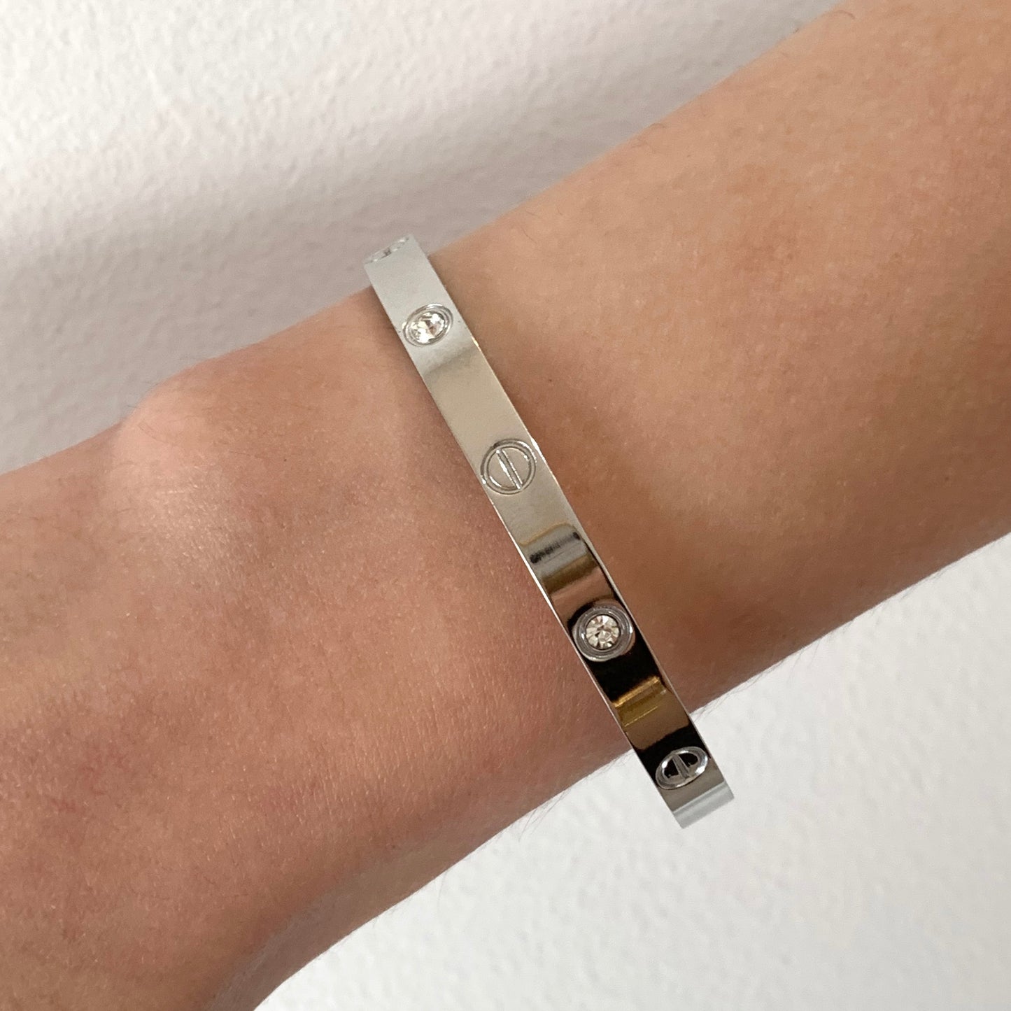 Brazalete dupe con brillos