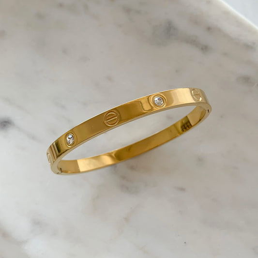 Brazalete dupe con brillos