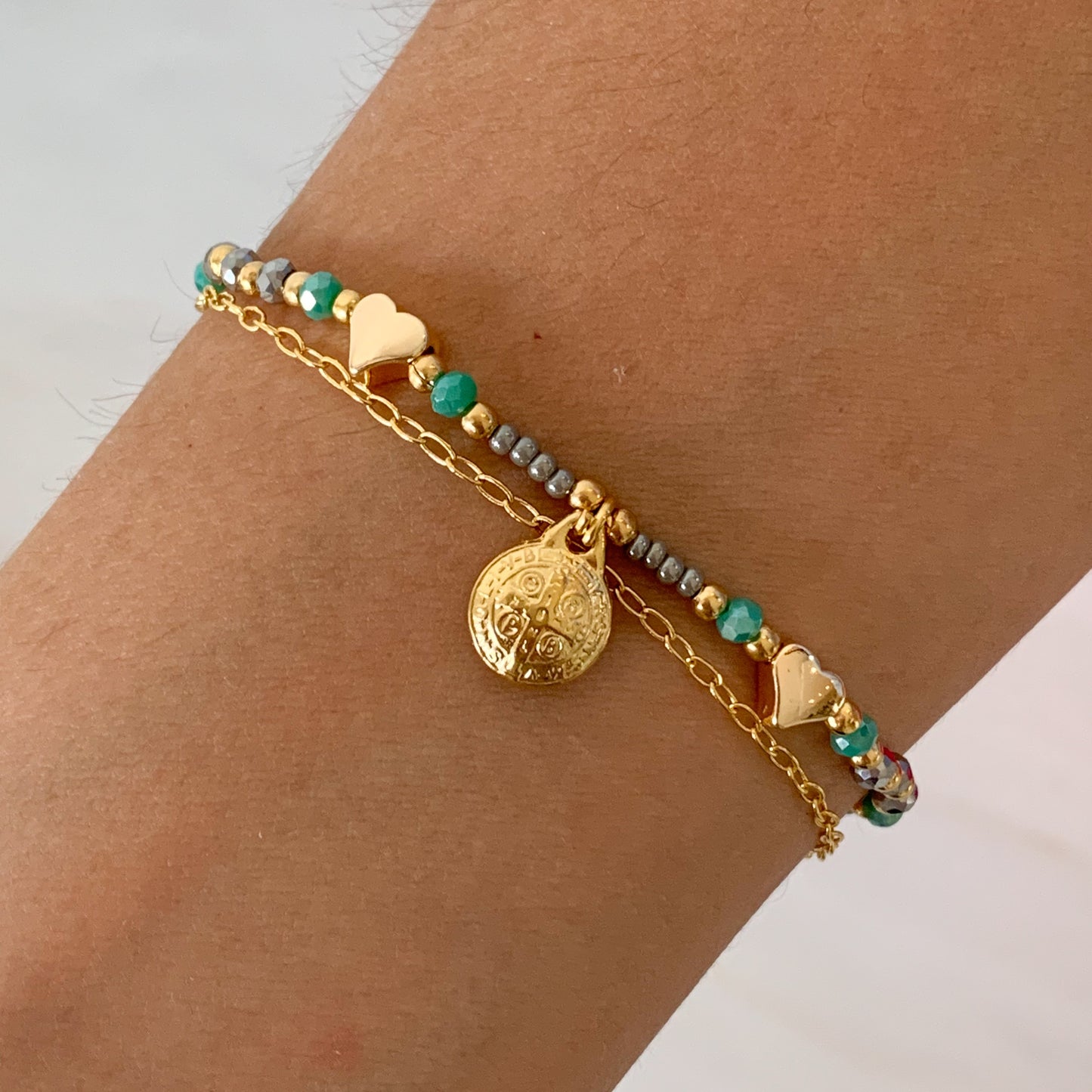 Pulsera San Benito doble