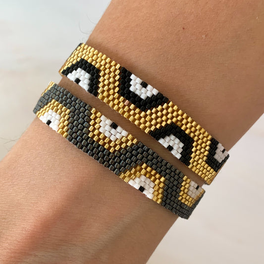 Pulsera mitad ojos