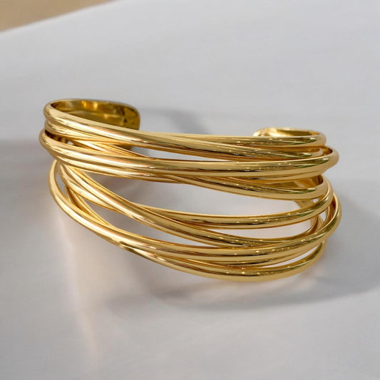 Brazalete lineas cruzadas