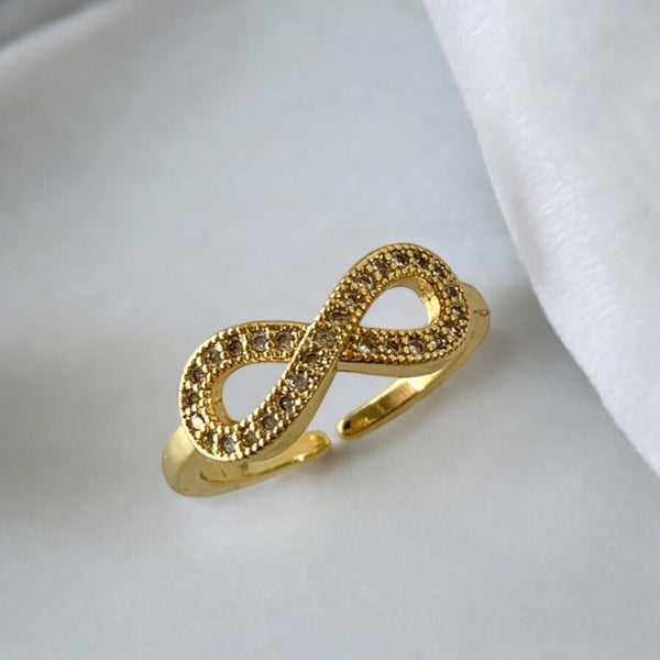 Anillo infinito brillos
