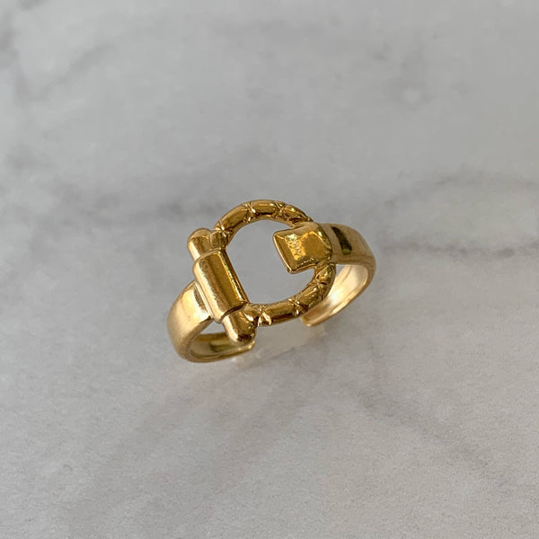 Anillo hebilla acero