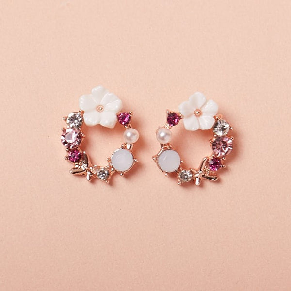Arete pedacito flor