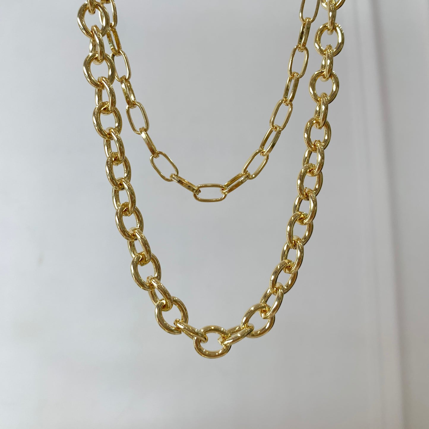Collar doble Cadena