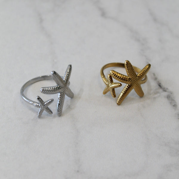 Anillo estrellas de mar