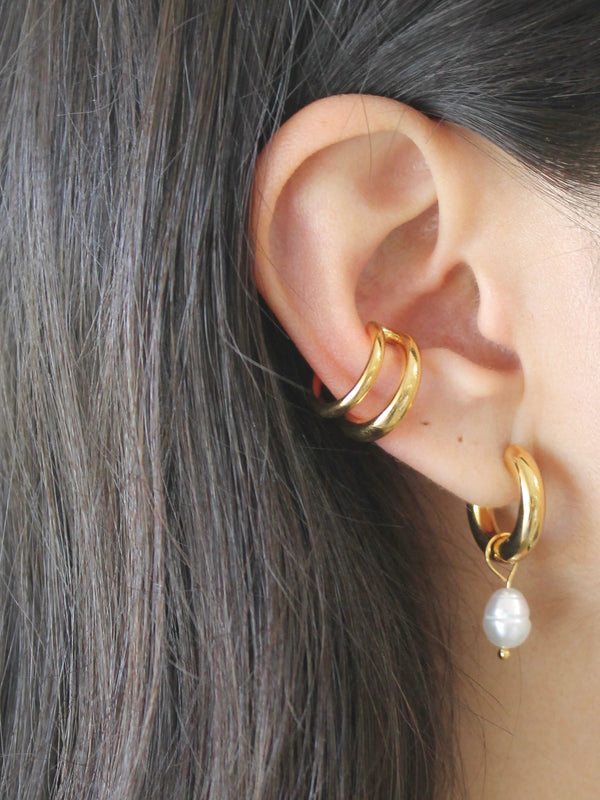 Earcuff doble acero