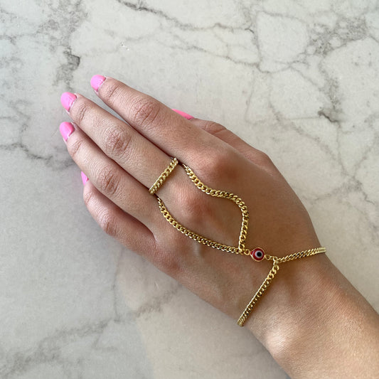 Handchain cadena con ojito