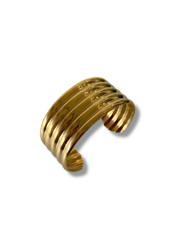 Brazalete 5 lineas acero