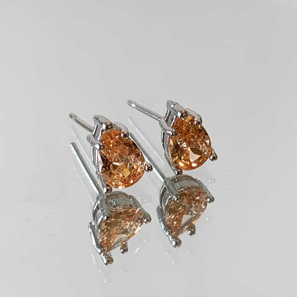 Broquel gota baño de rodio