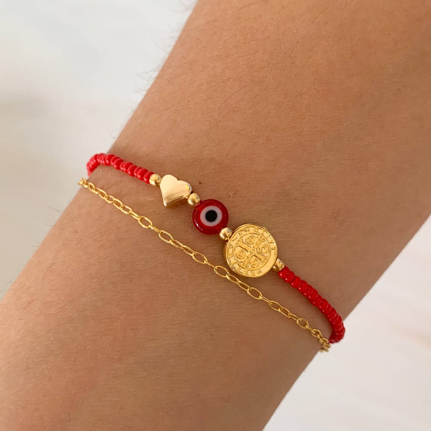 Pulsera San Benito y ojito